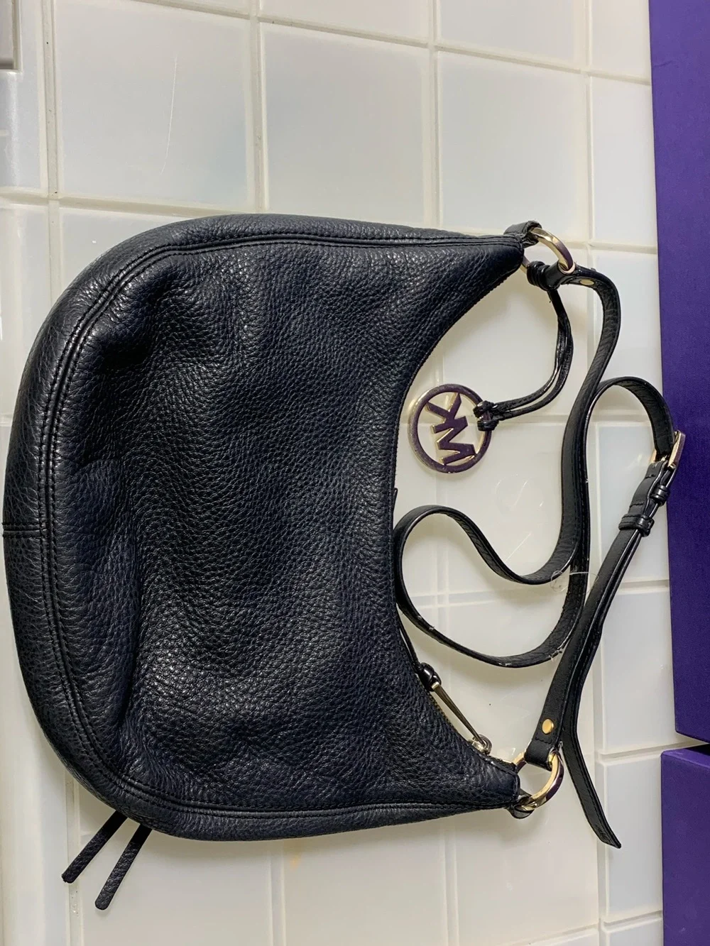 MICHAEL KORS Black Bag Bundle  — Travel Tote, Crossbody Hobo, Sloan Shoulder Bag